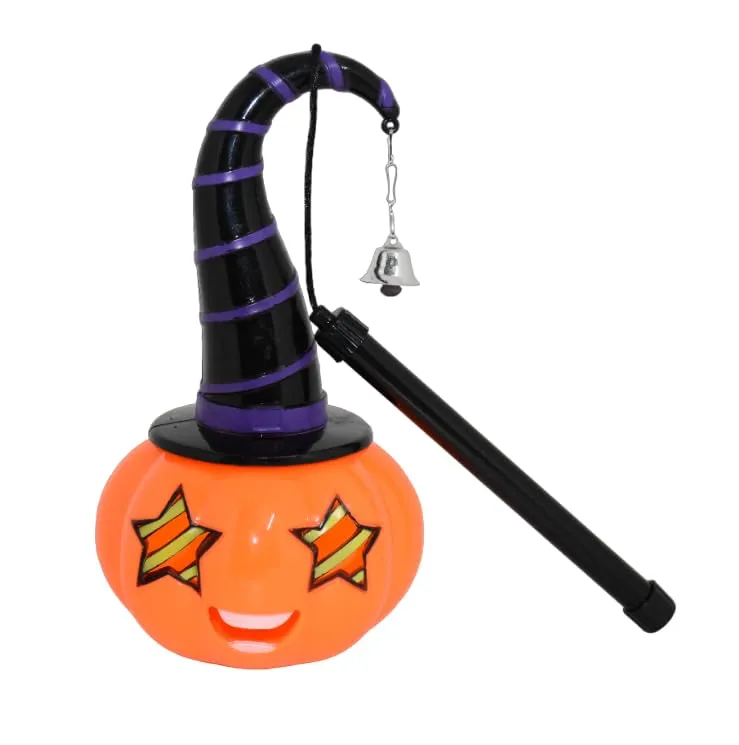 Jagmag® 1pcs Portable Pumplin Lantern with Cap, Kids Decor Halloween Decor Halloween Party Light up Pumpkin Lantern Halloween Pumpkin Light Halloween Lantern Orange Halloween Pumpkin Decoration