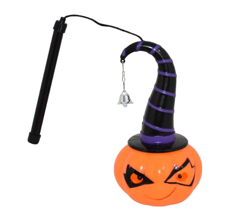 Jagmag® 1pcs Portable Pumplin Lantern with Cap, Kids Decor Halloween Decor Halloween Party Light up Pumpkin Lantern Halloween Pumpkin Light Halloween Lantern Orange Halloween Pumpkin Decoration