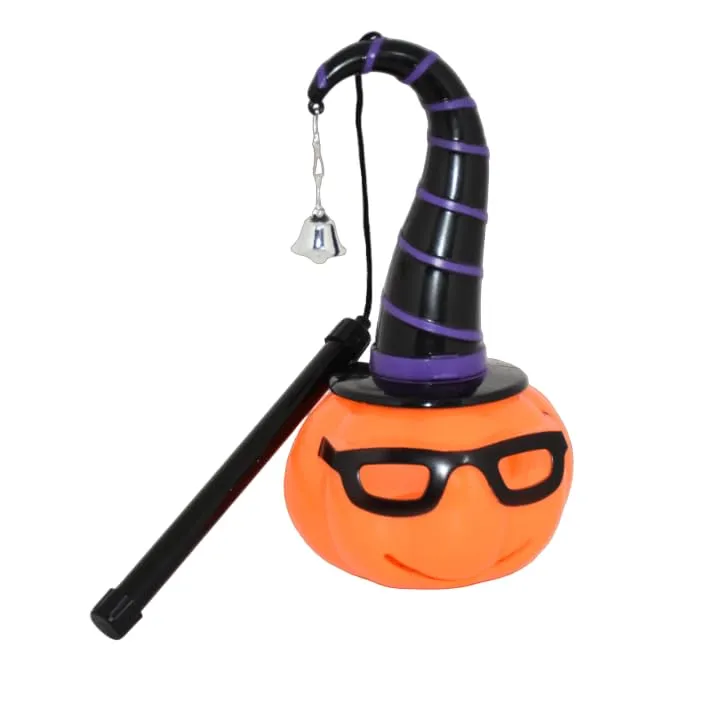 Jagmag® 1pcs Portable Pumplin Lantern with Cap, Kids Decor Halloween Decor Halloween Party Light up Pumpkin Lantern Halloween Pumpkin Light Halloween Lantern Orange Halloween Pumpkin Decoration