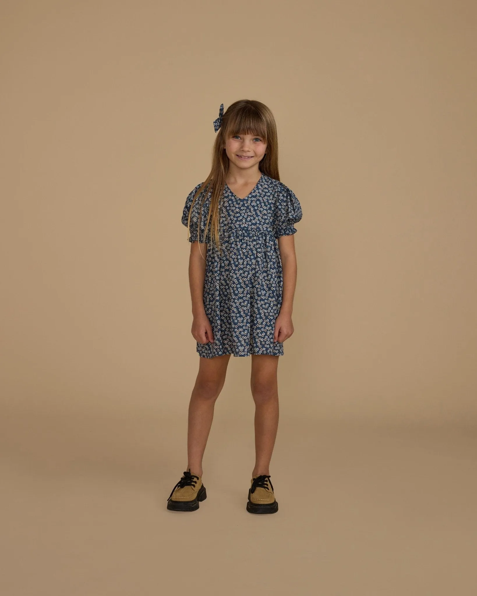 Jolene Dress || Blue Floral*