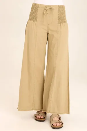 Kaj Wide Leg - Linwood Sands Pigment