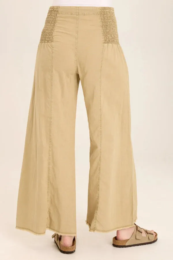Kaj Wide Leg - Linwood Sands Pigment