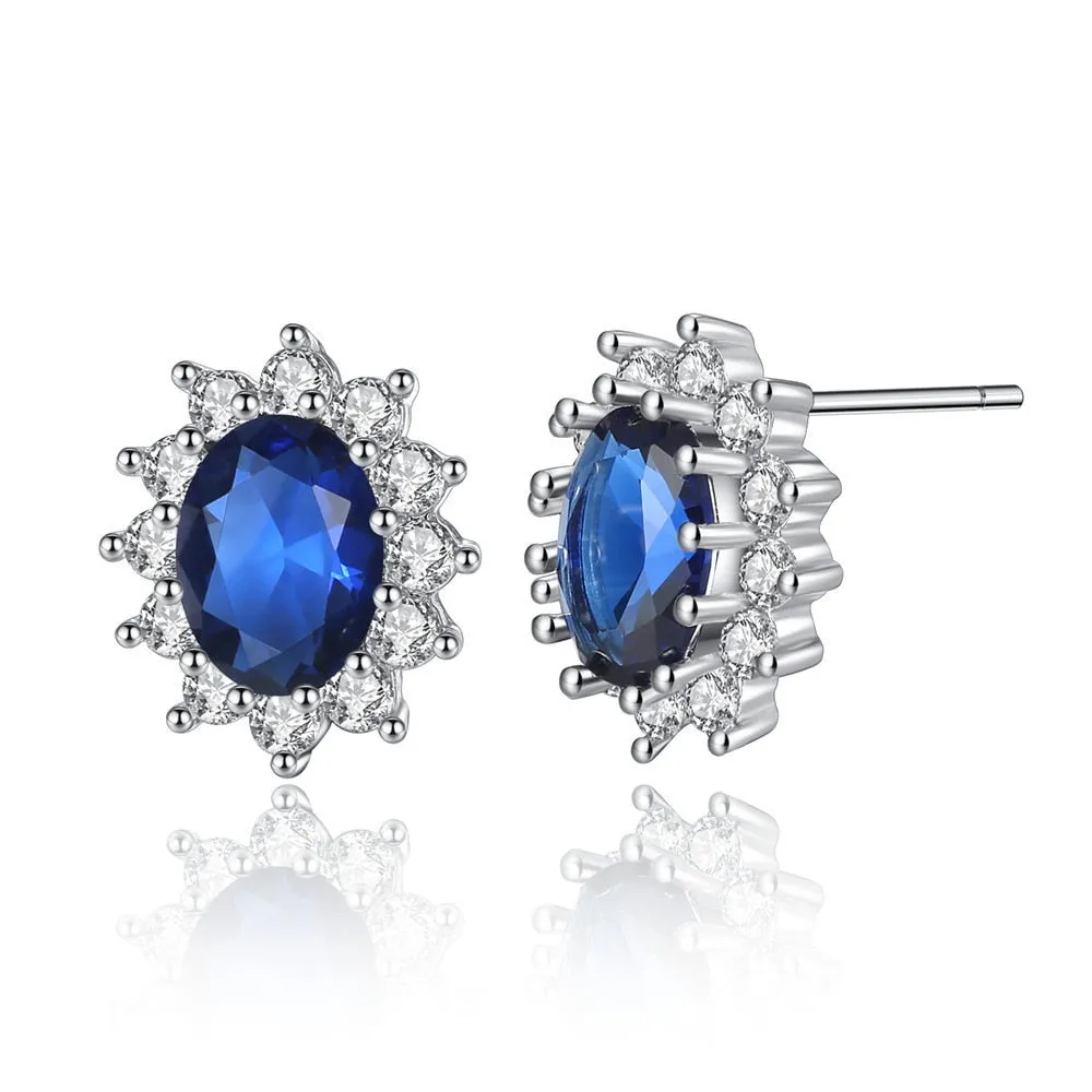 Kate Middleton Replica  Sterling Silver Jewelry set