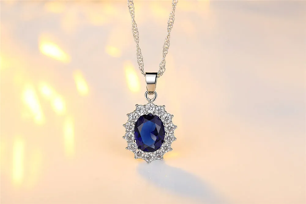 Kate Middleton Replica  Sterling Silver Jewelry set