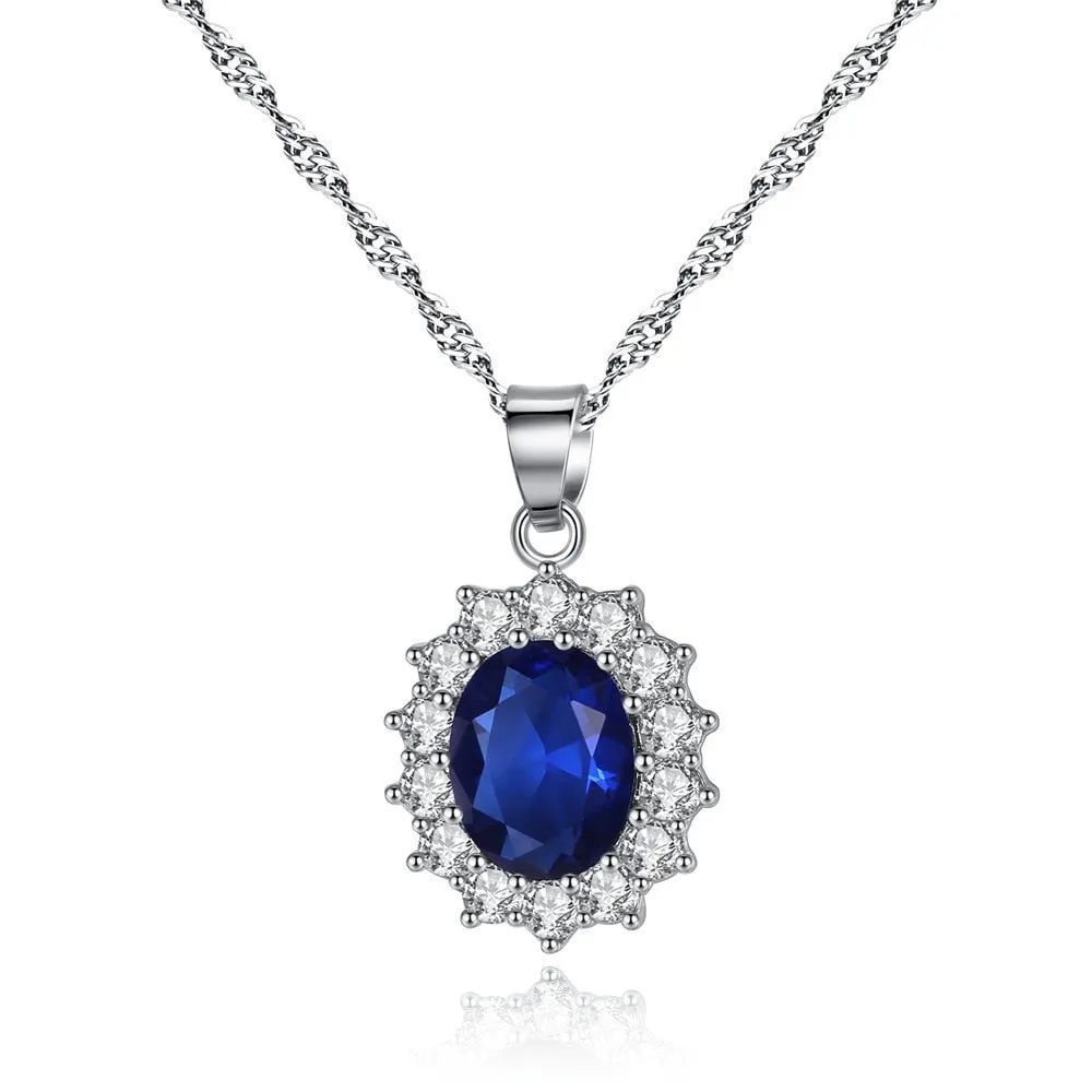 Kate Middleton Replica  Sterling Silver Jewelry set