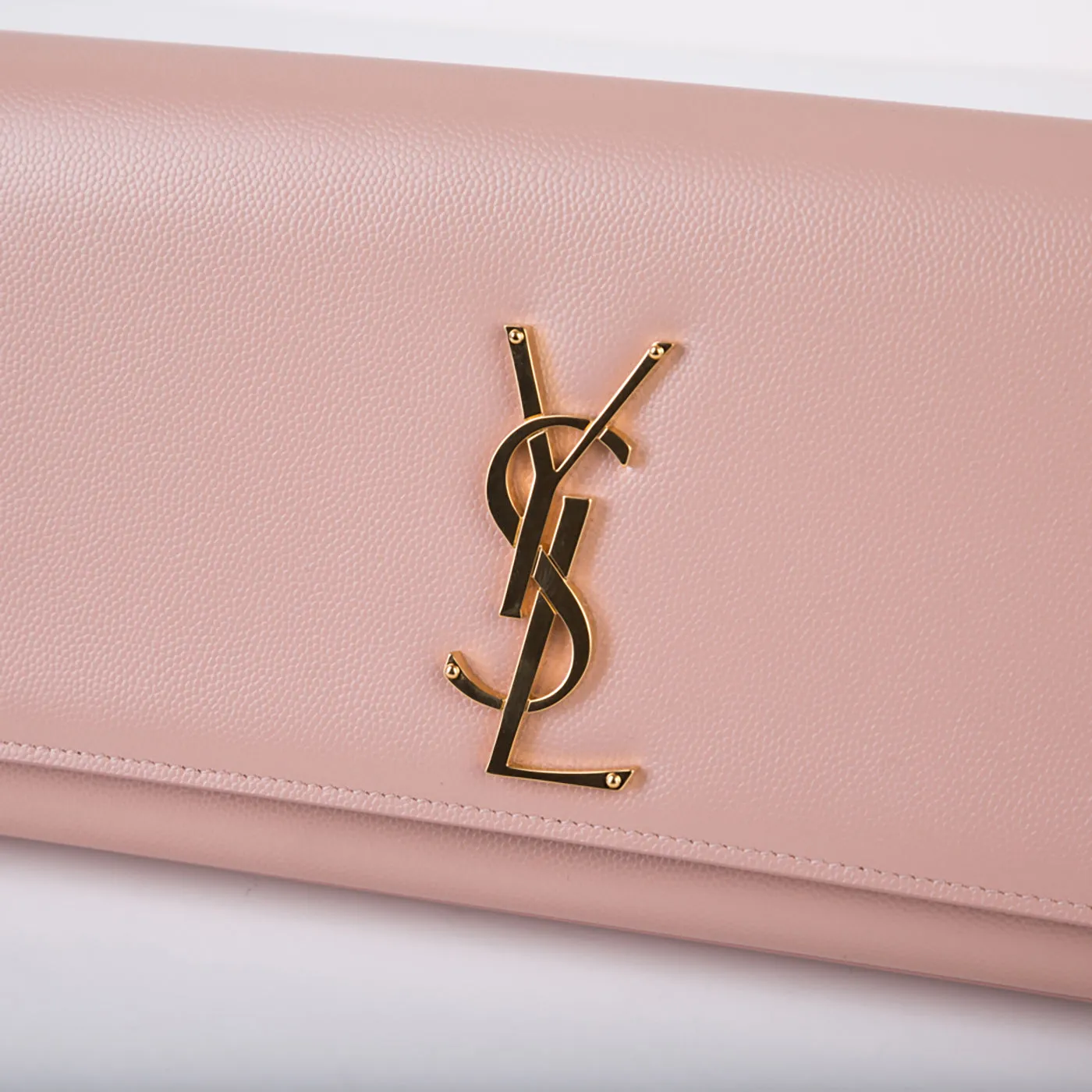 Kate Monogram Clutch Grain de Poudre