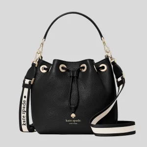 KATE SPADE Emma Small Bucket Bag Black RB-KK071