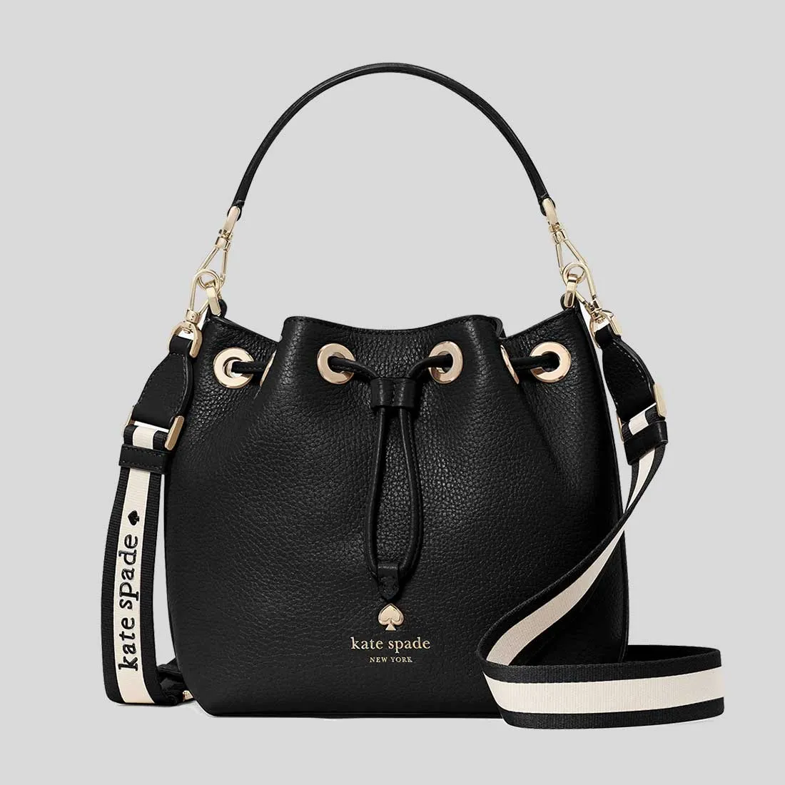 KATE SPADE Emma Small Bucket Bag Black RB-KK071