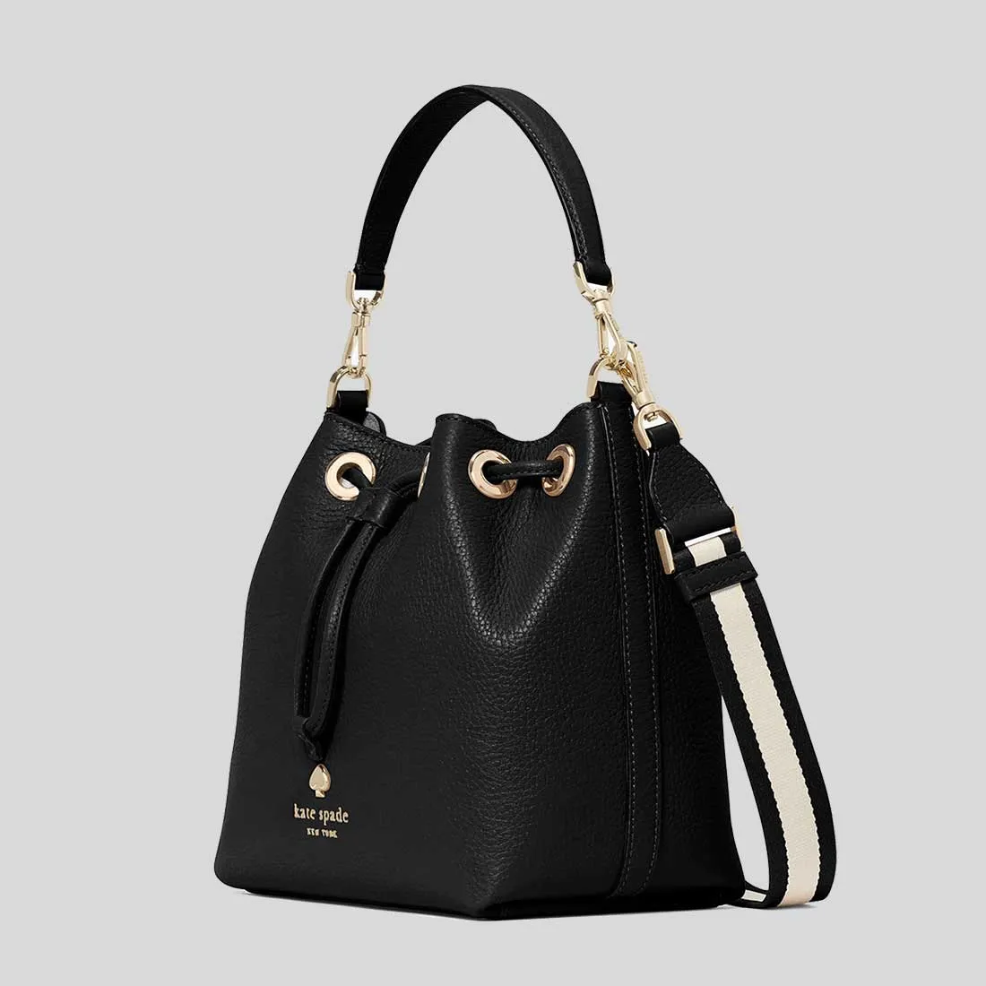 KATE SPADE Emma Small Bucket Bag Black RB-KK071