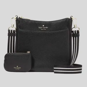 KATE SPADE Rosie North South Swingpack Crossbody Bag Black RB-KF087