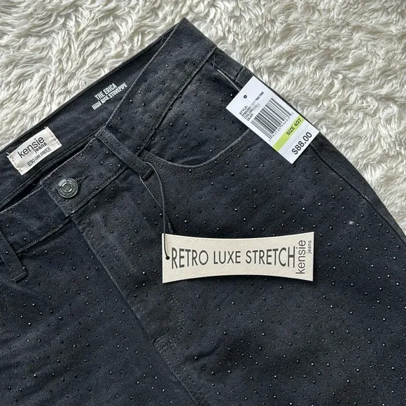 Kensie The Erica High Rise Stovepipe Jeans
