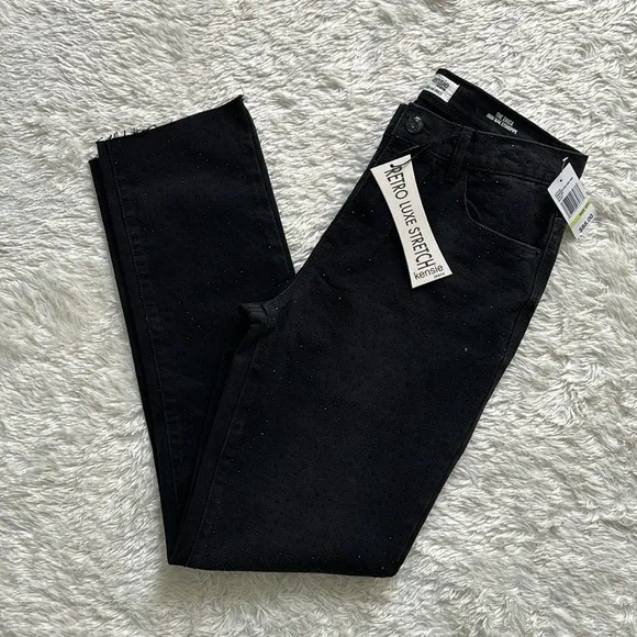 Kensie The Erica High Rise Stovepipe Jeans