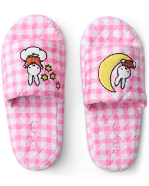 Kip & Co x Miffy KIDS | Miffy Quilted Velvet Kids Slippers