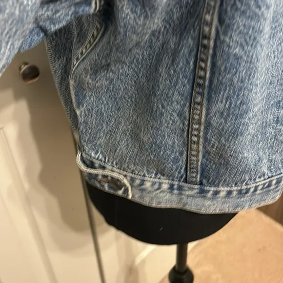 Kut From The Kloth Dolly Rhinestone Crop Denim Jacket