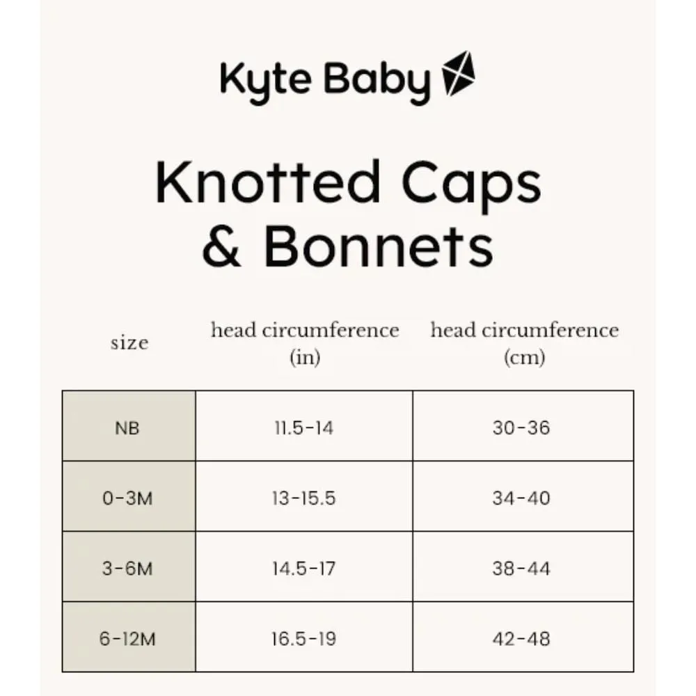 Kyte Baby Knotted Cap | Fog