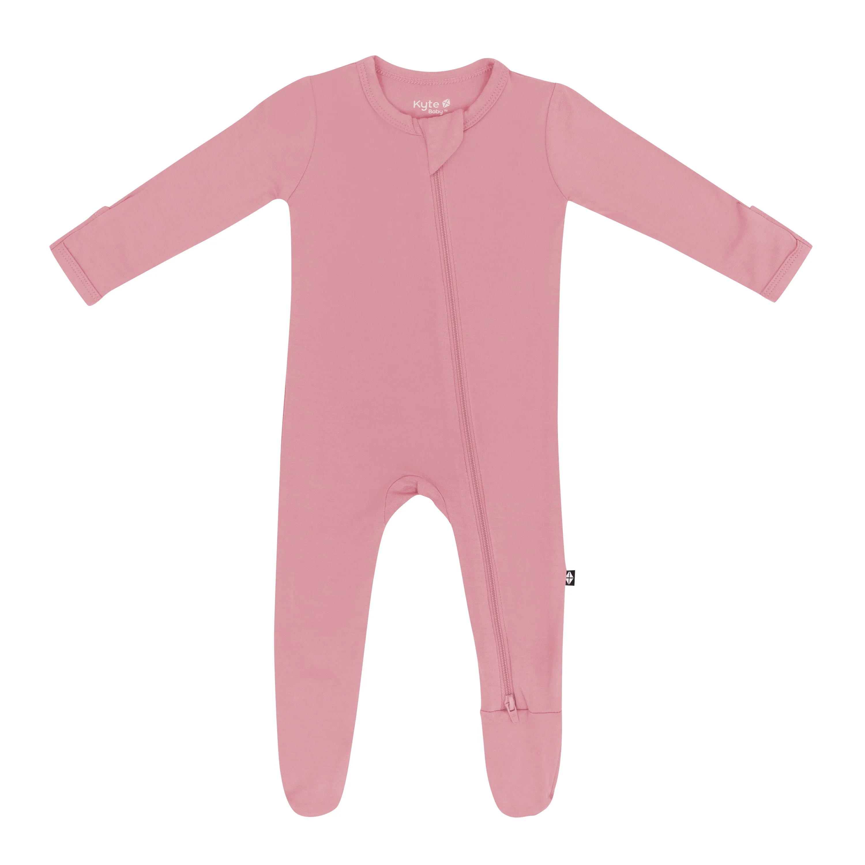 Kyte Baby Zippered Footie (Apple Blossom)
