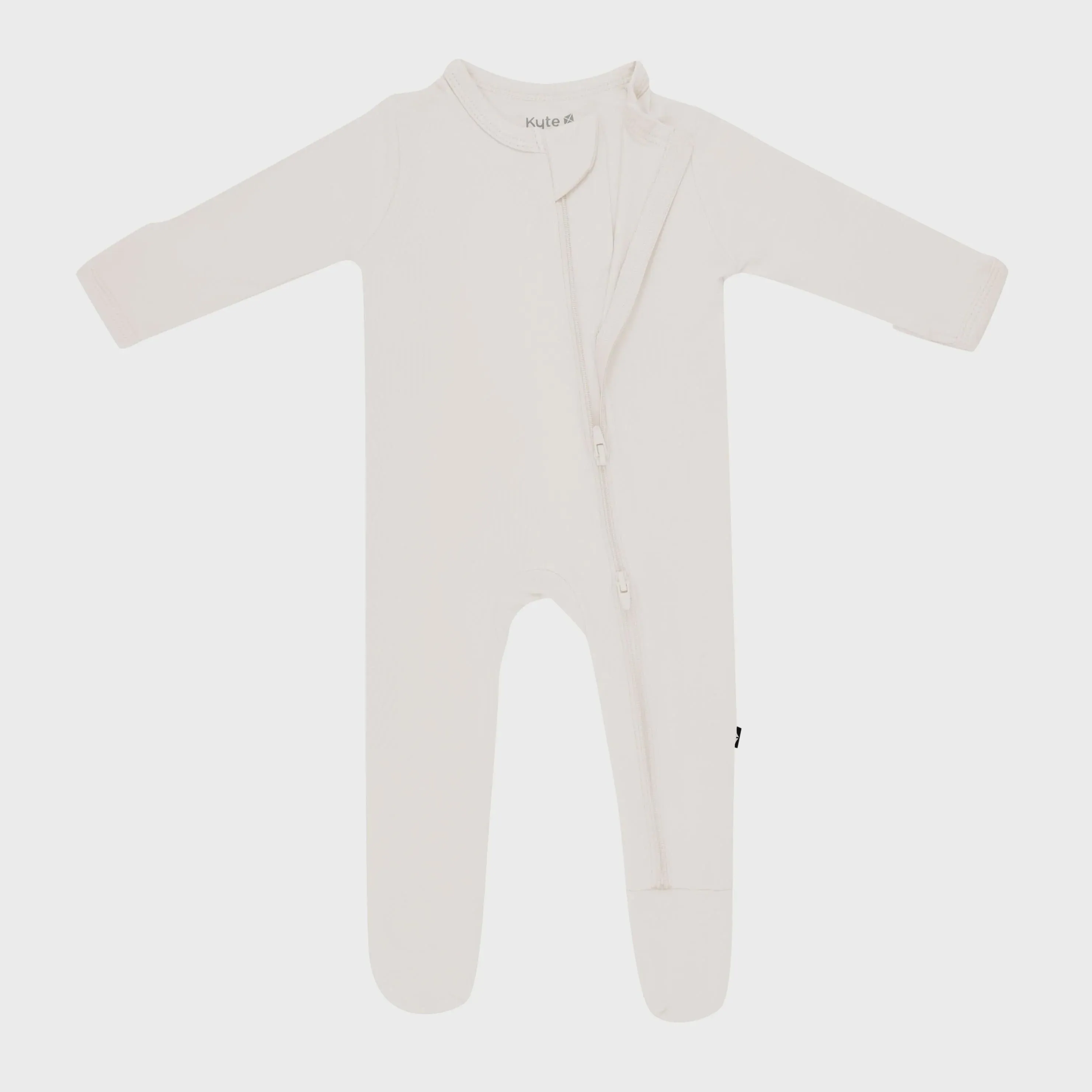 Kyte Baby -  Zippered Footie - Oat