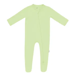 Kyte Baby Zippered Footie (Pistachio) - FINAL SALE