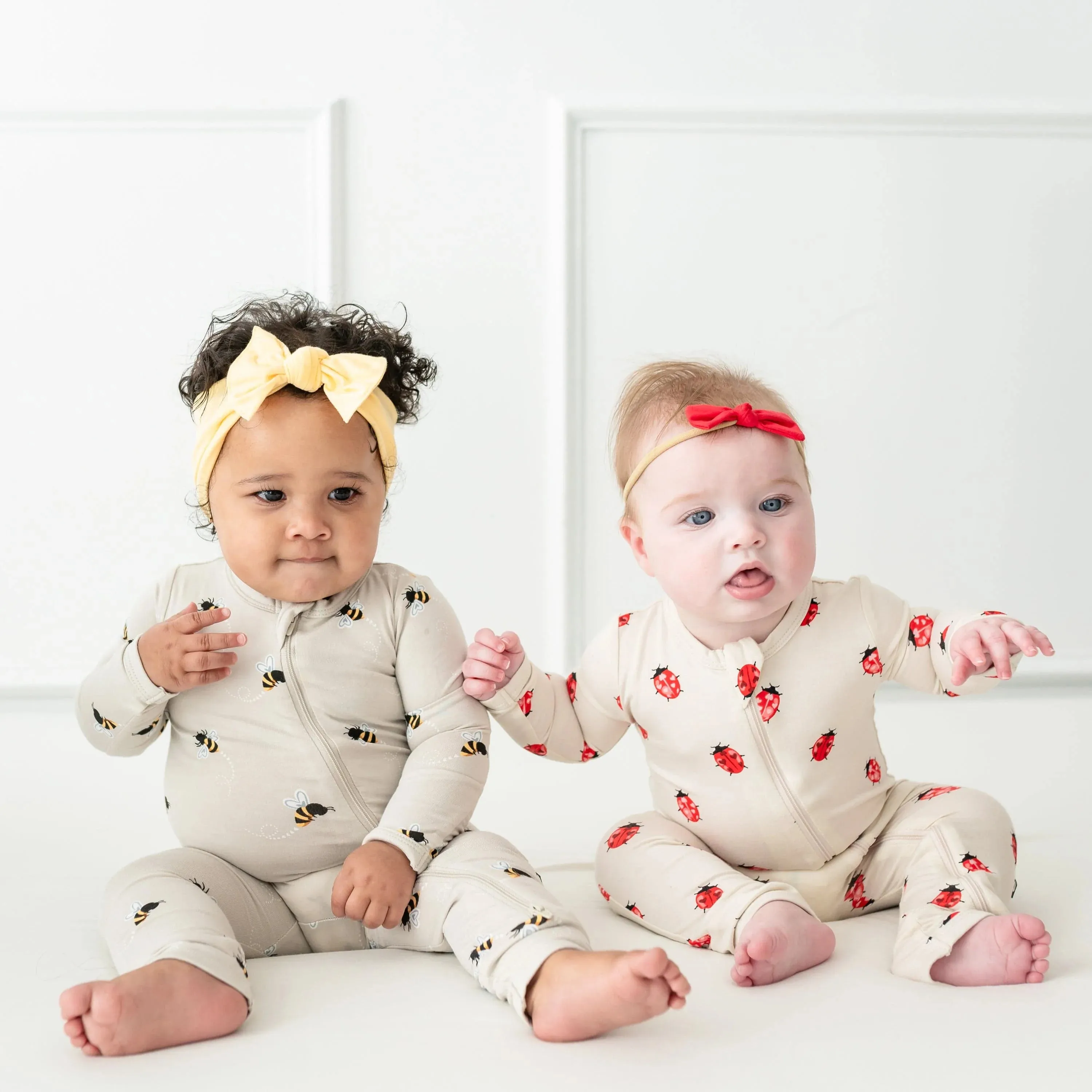 Kyte Baby - Zippered Romper - Bee Mine
