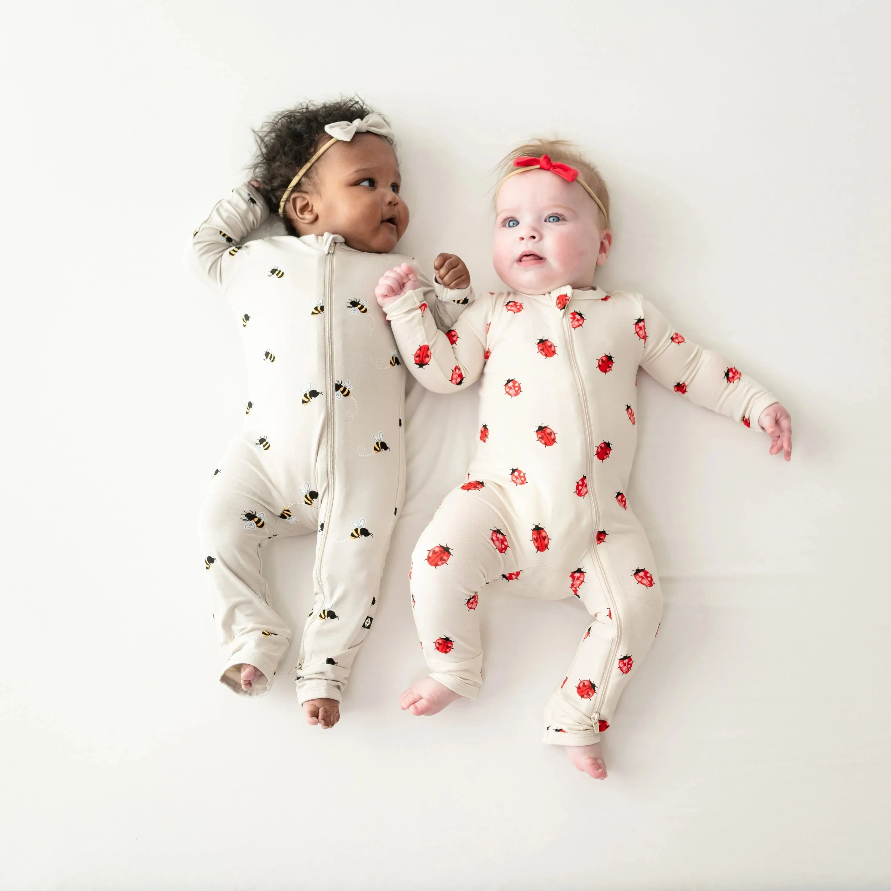 Kyte Baby - Zippered Romper - Bee Mine