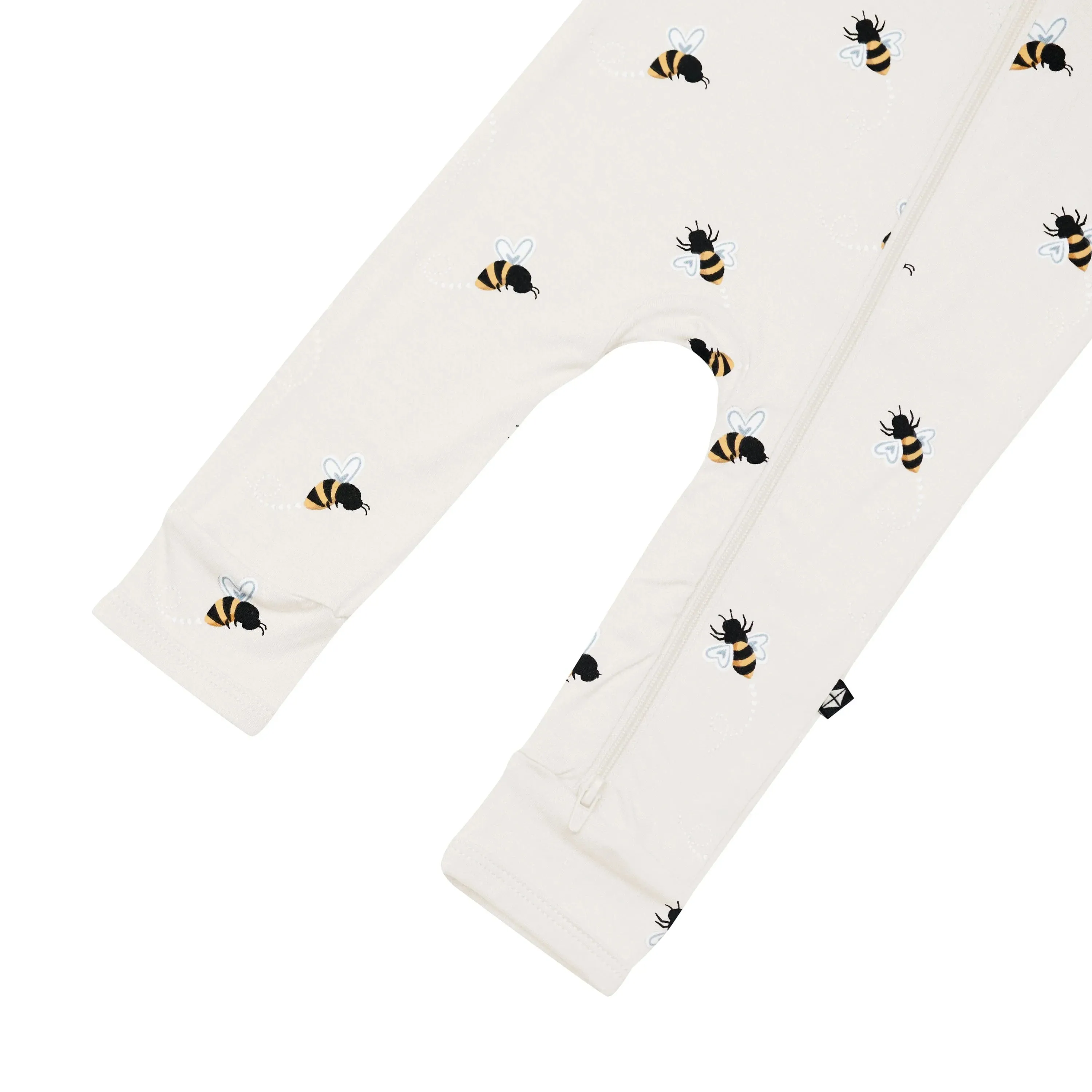 Kyte Baby - Zippered Romper - Bee Mine