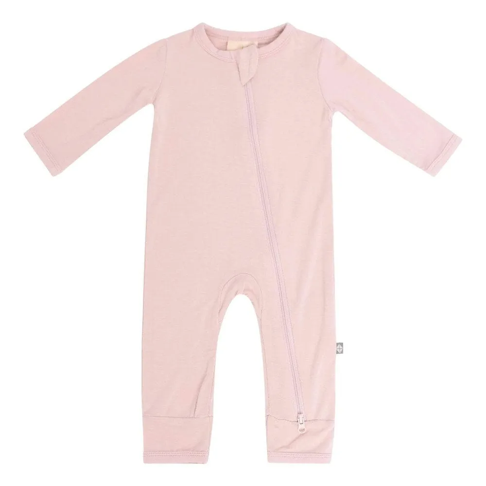 Kyte BABY Zippered Romper | Blush
