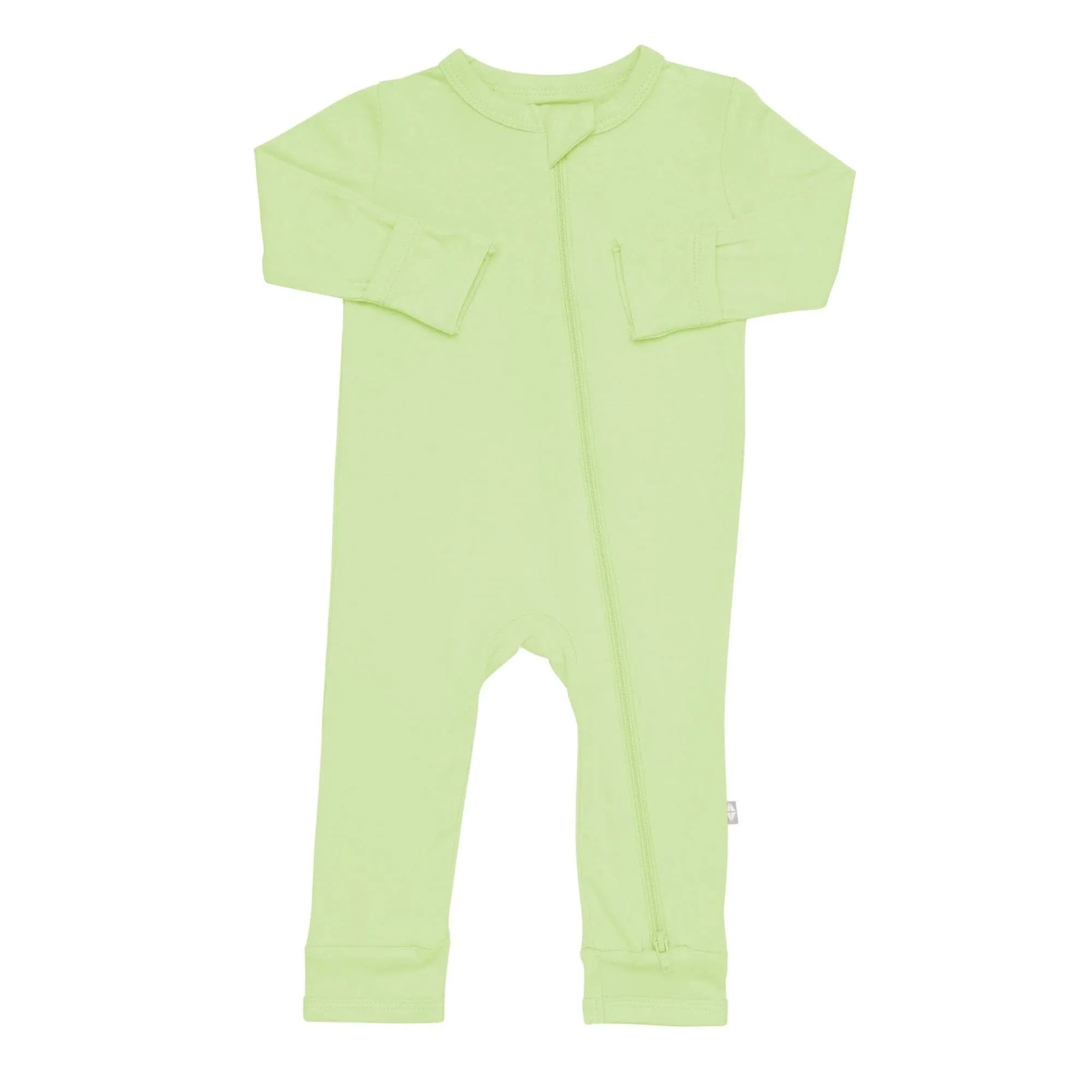Kyte Baby Zippered Romper - Pistachio