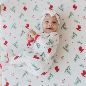 Kyte Zippered Footie in Winterberry