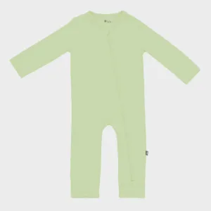 Kyte Zippered Romper in Pistachio