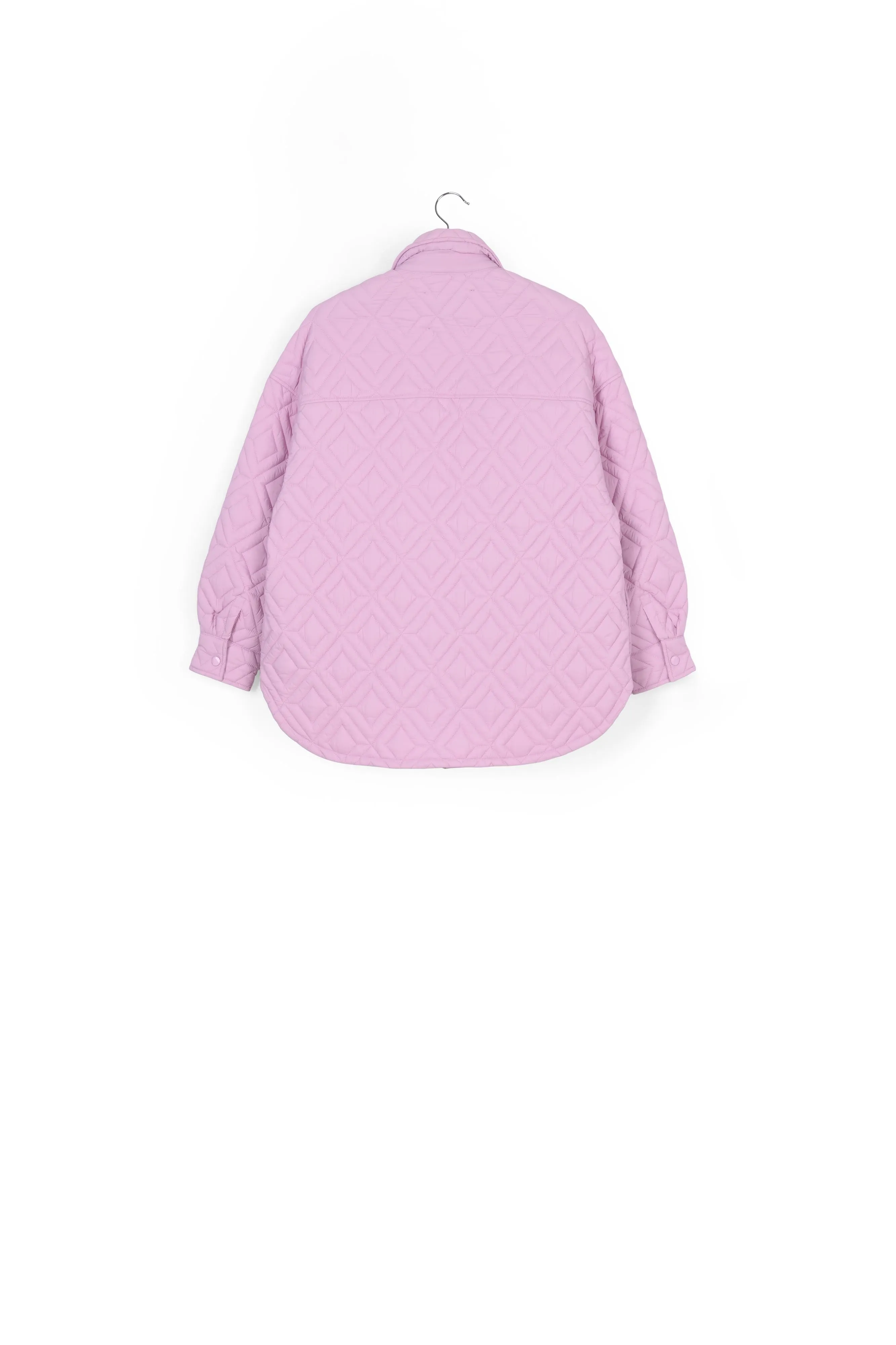 Lilac quilted jacket