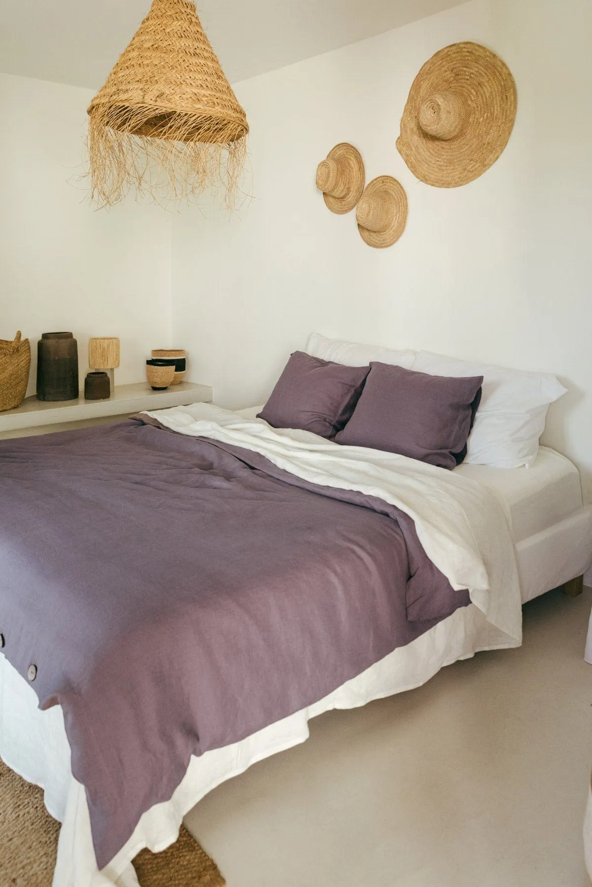 Linen Bedding Set | Dusty Lavender