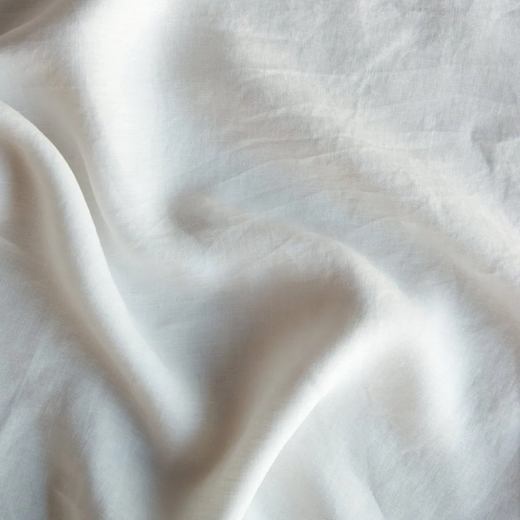 Linen Euro Sham - Winter White