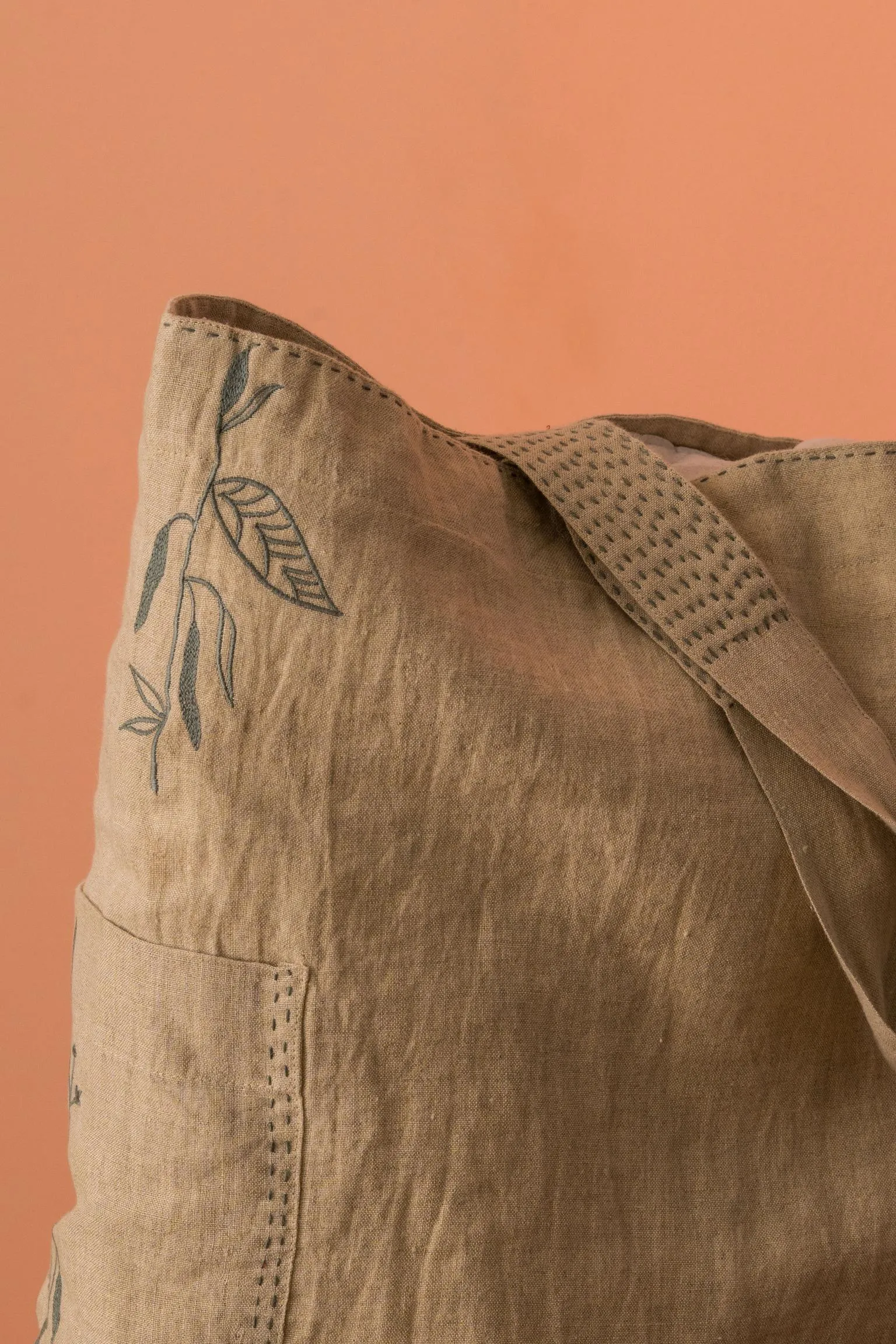 Linen Serenity Tote Bag
