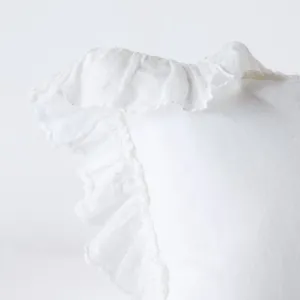 Linen Whisper Euro Sham - White