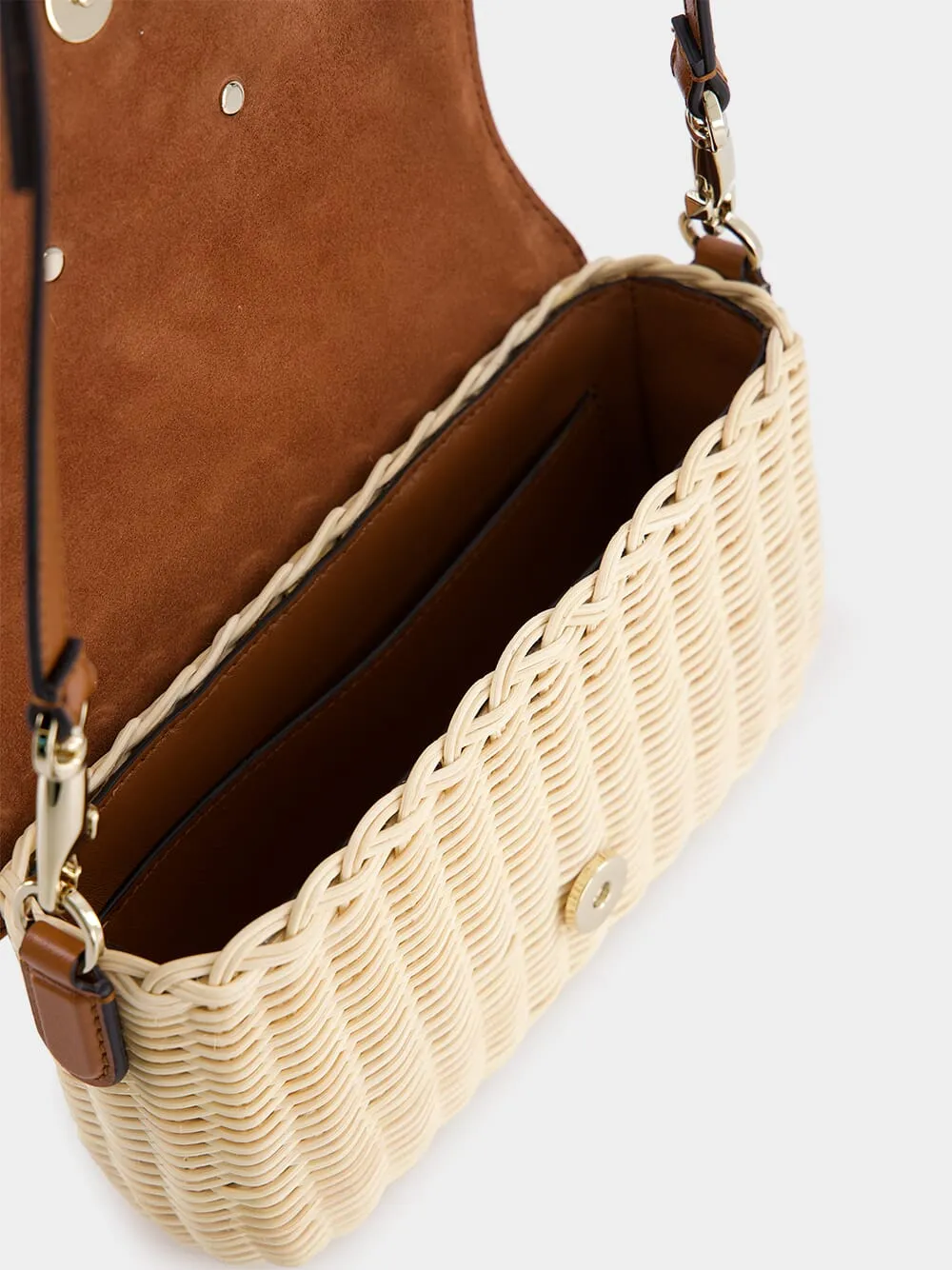 Locò Foldover Top Shoulder Bag