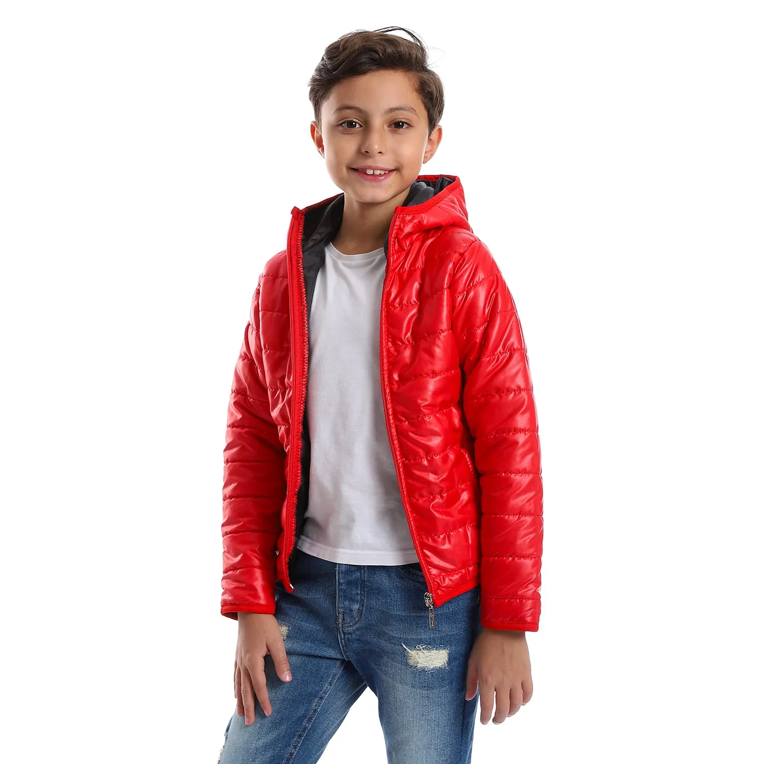 long_sleeves_quilted_pattern_boys_jacket_-_red