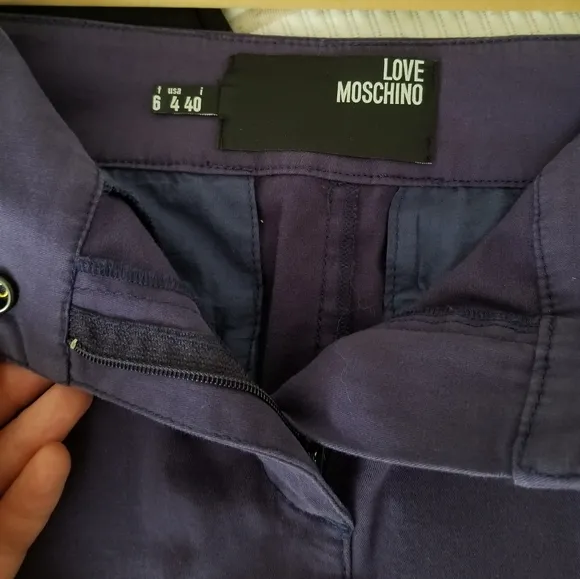 Love Moschino Mini Skirt Purple Size 4