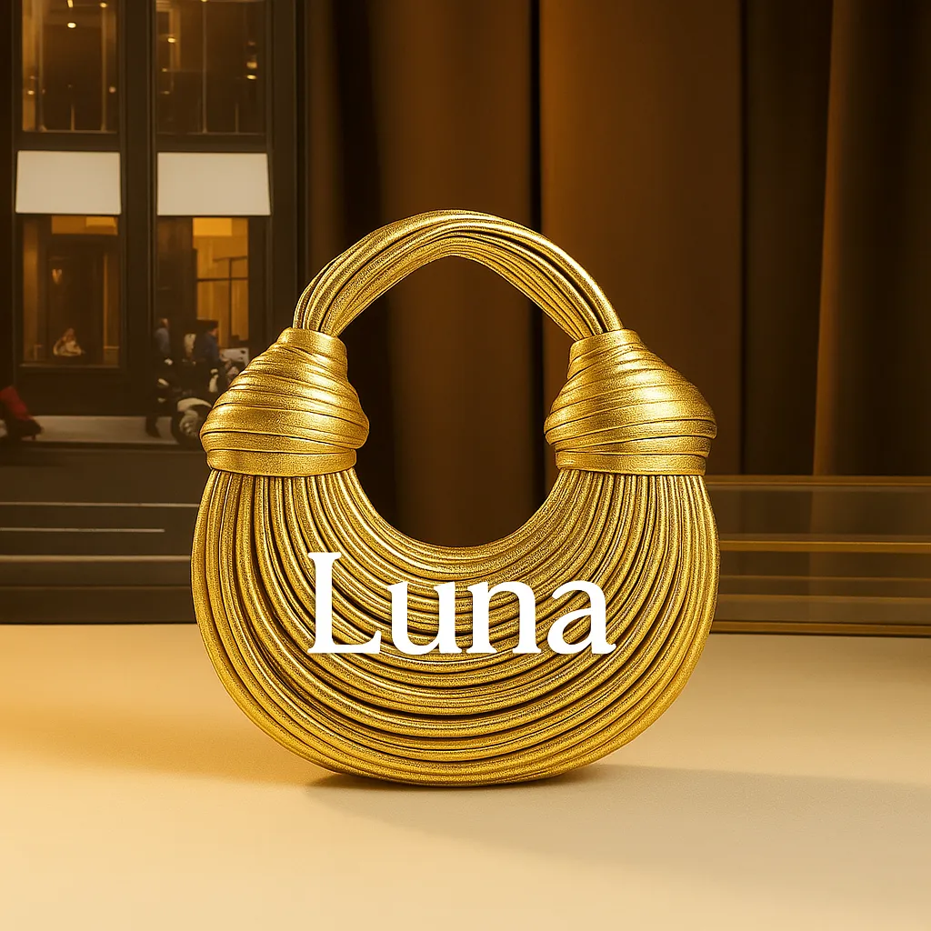 Luna Woven Clutch