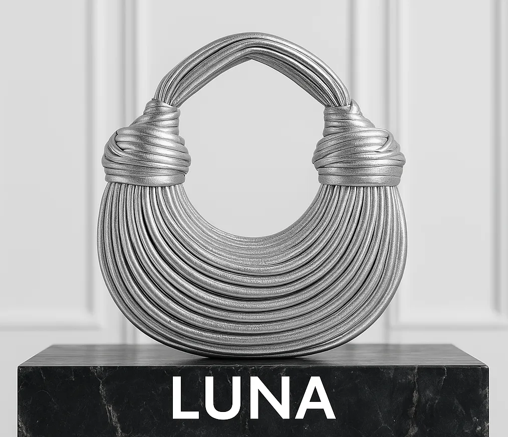 Luna Woven Clutch