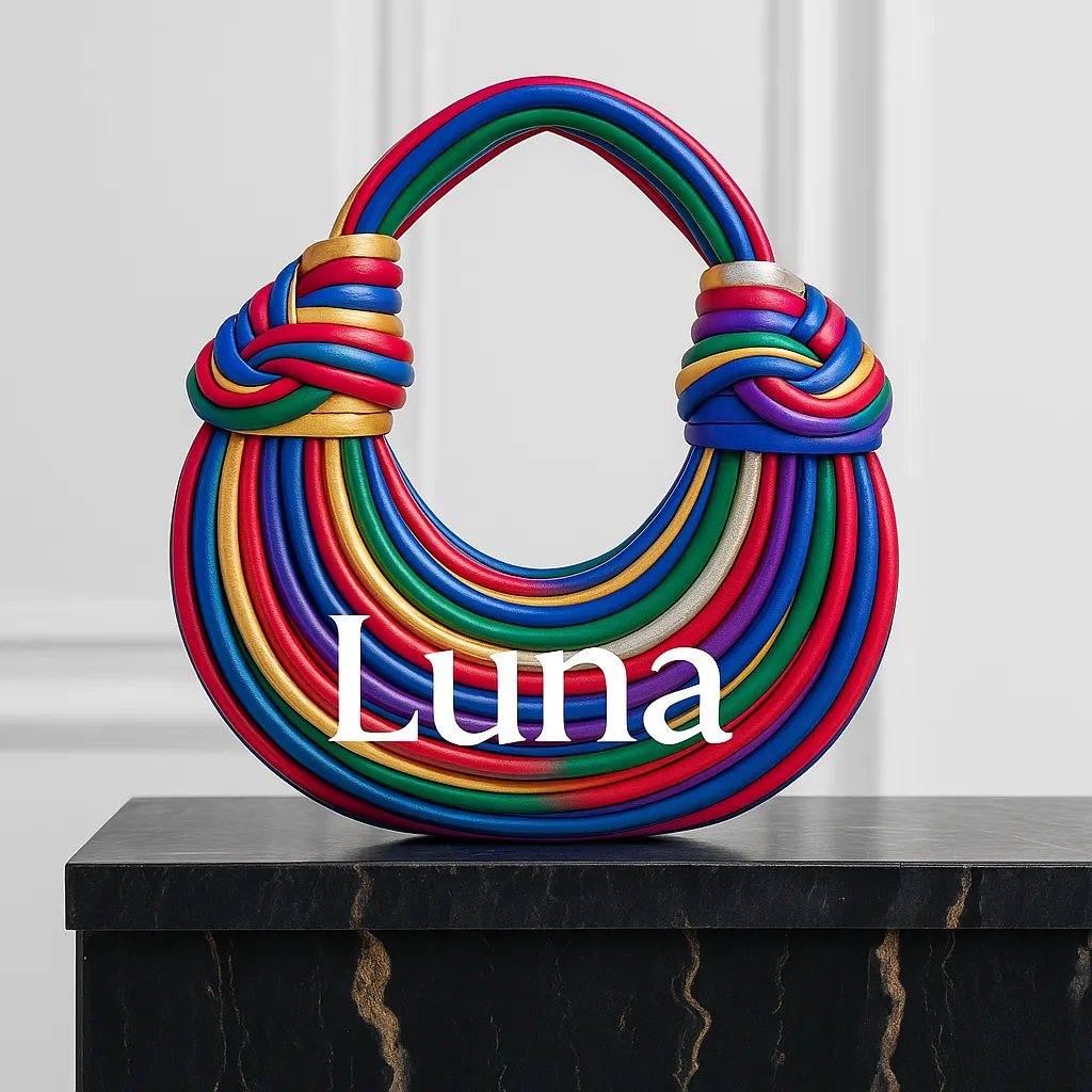 Luna Woven Clutch