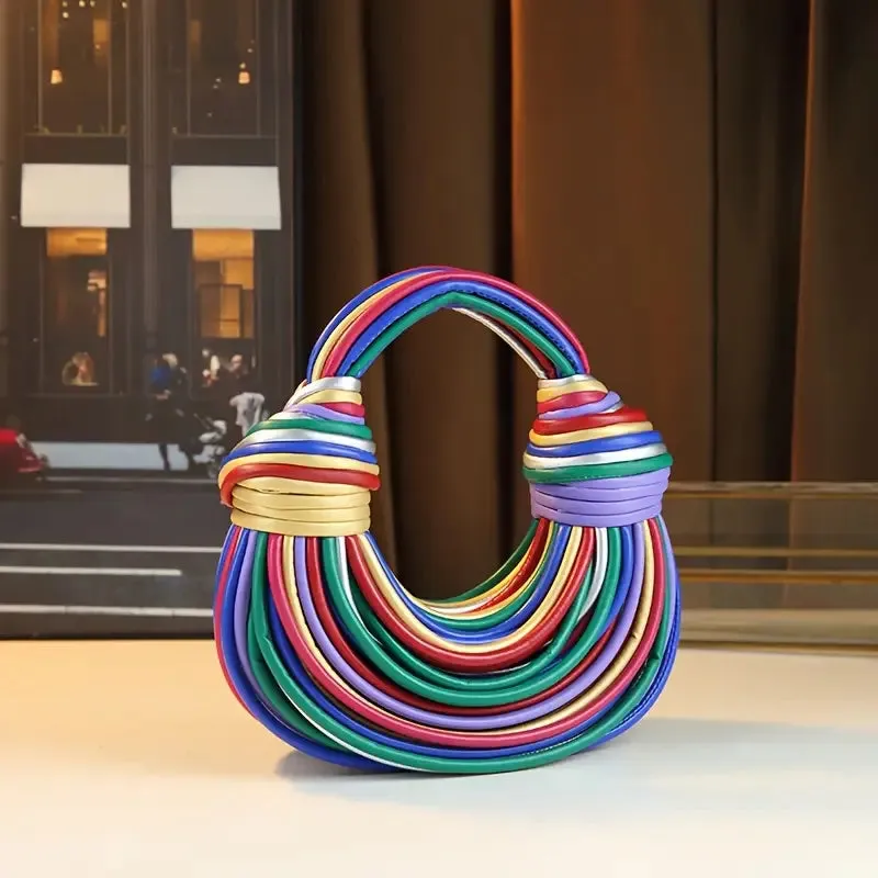 Luna Woven Clutch