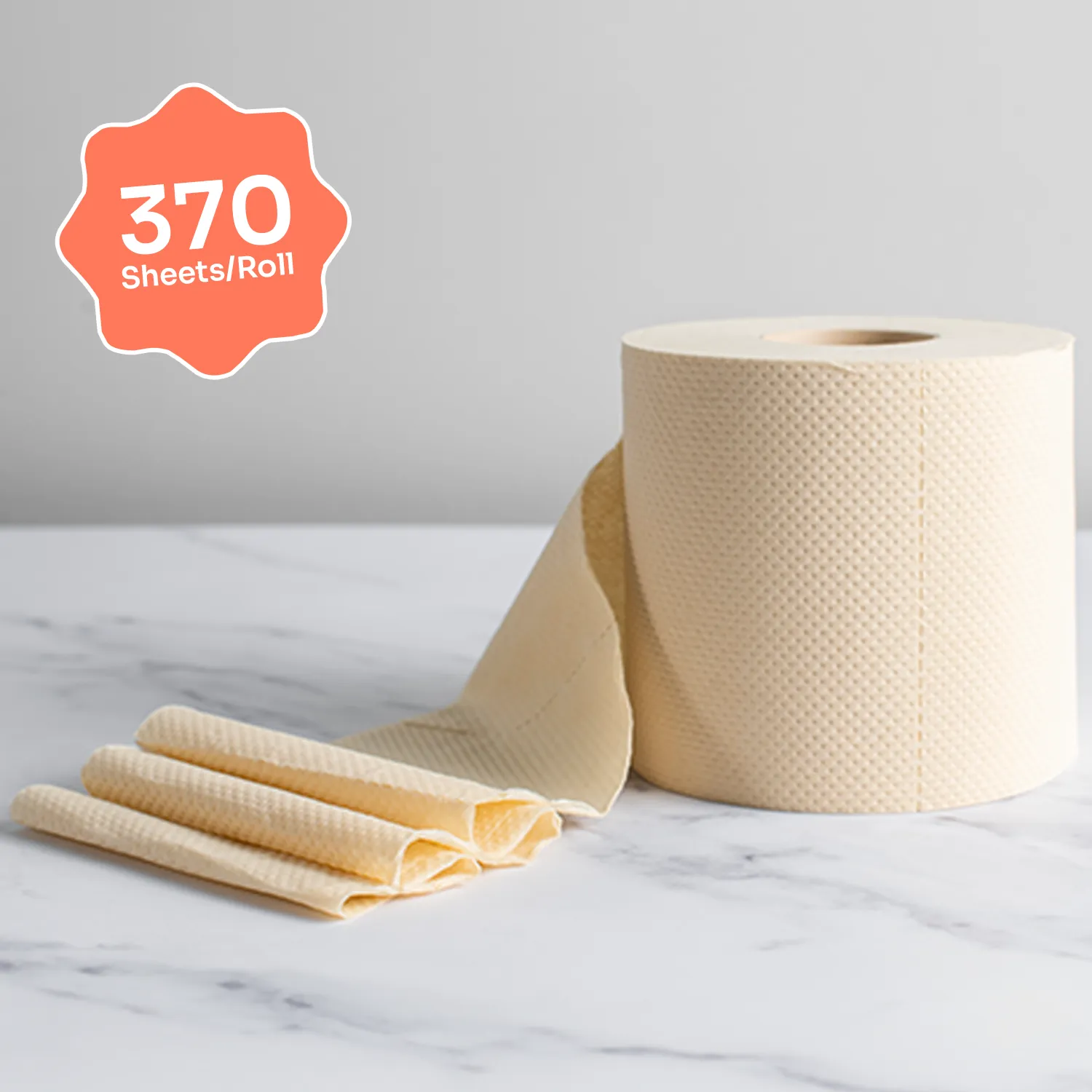 Luxury 100% Unbleached Bamboo Toilet Paper | FREE GIFT OF LAUNDRY SHEETS