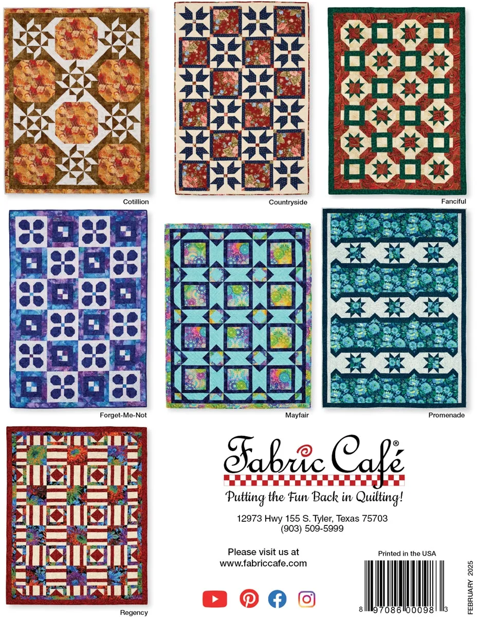 Make It Home with 3-Yard Quilts - A physical pattern book