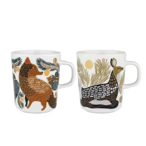Marimekko Foxberry & Peura Mug Set