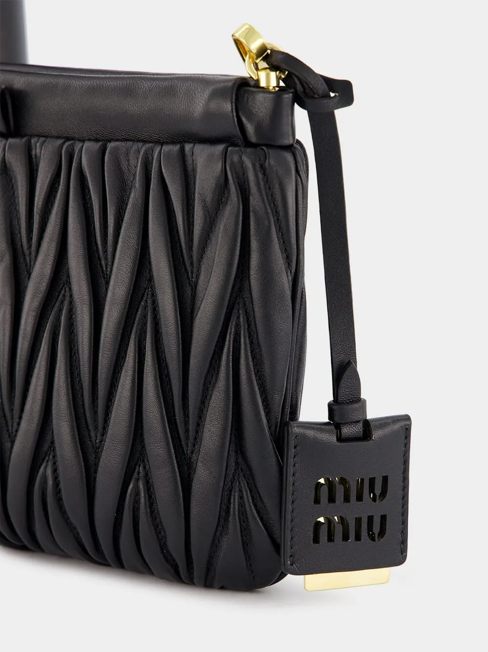 Matelassé Leather Crossbody Bag