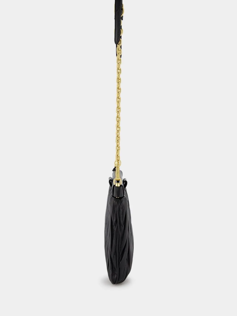 Matelassé Leather Crossbody Bag