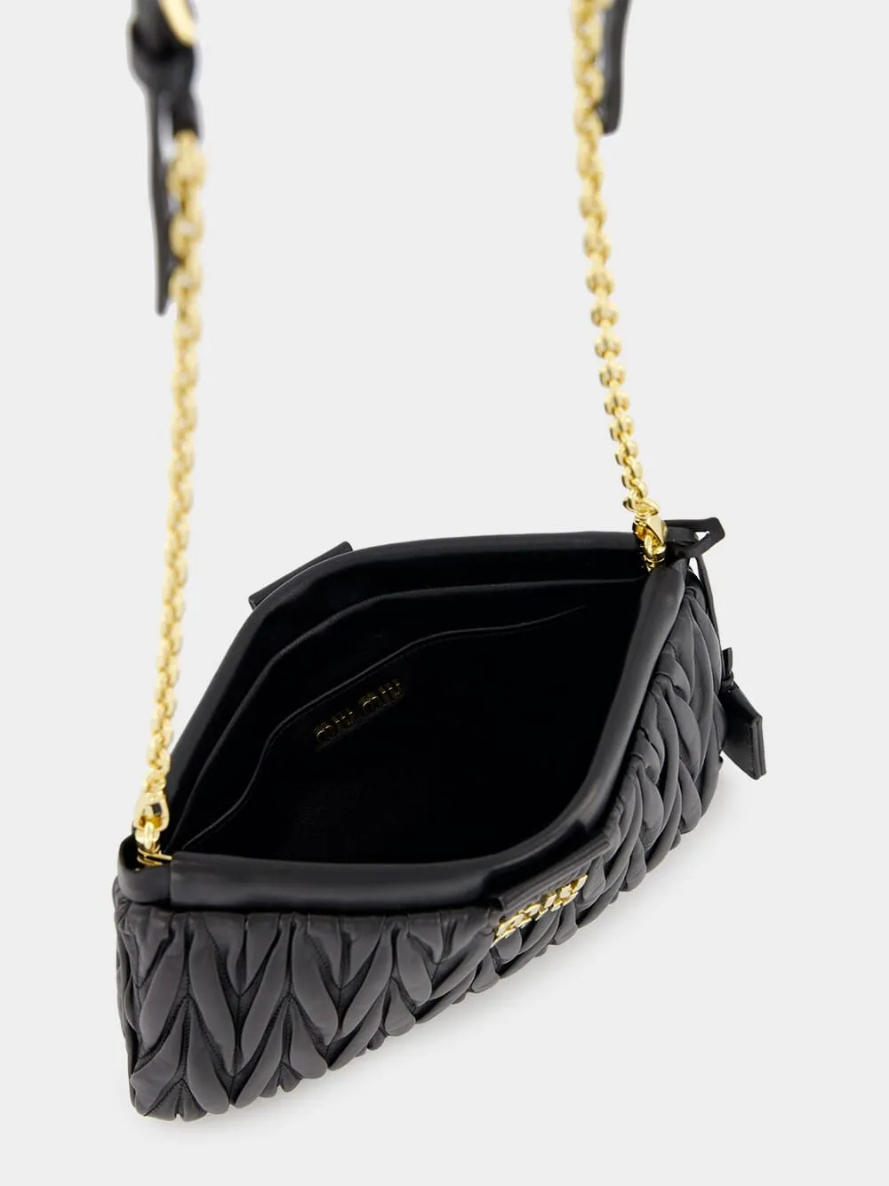 Matelassé Leather Crossbody Bag