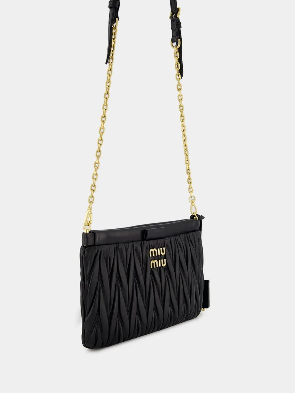 Matelassé Leather Crossbody Bag