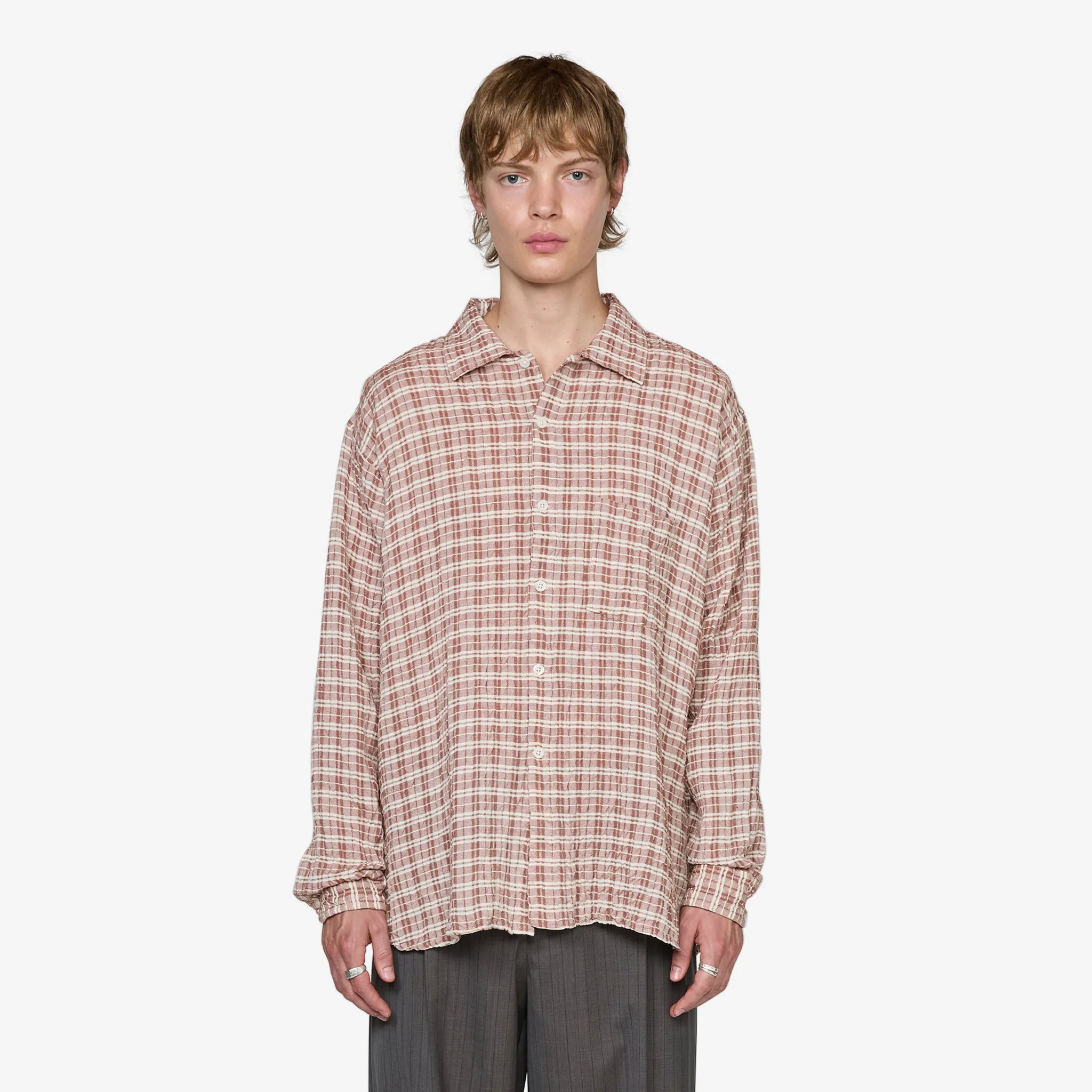 Mechanic Shirt Rusty Check