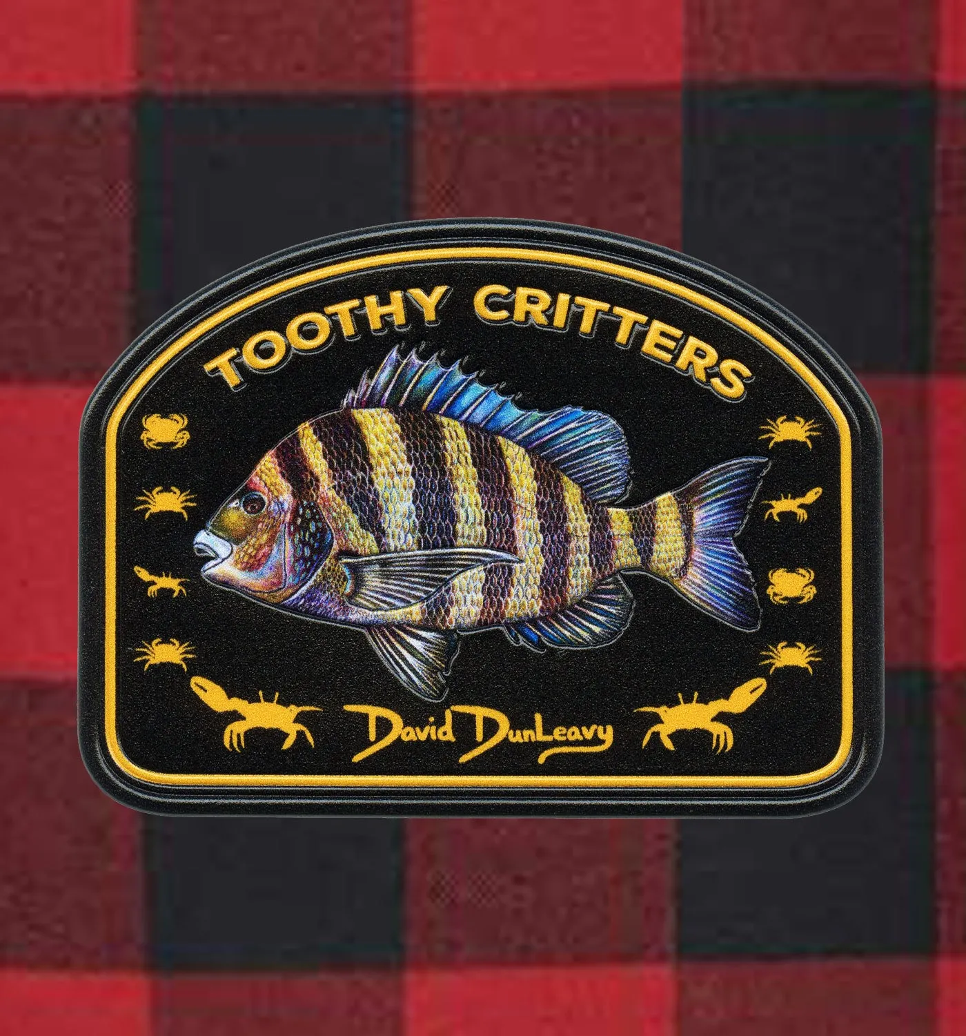Men’s Sheepshead Flannel Shirt Red Black